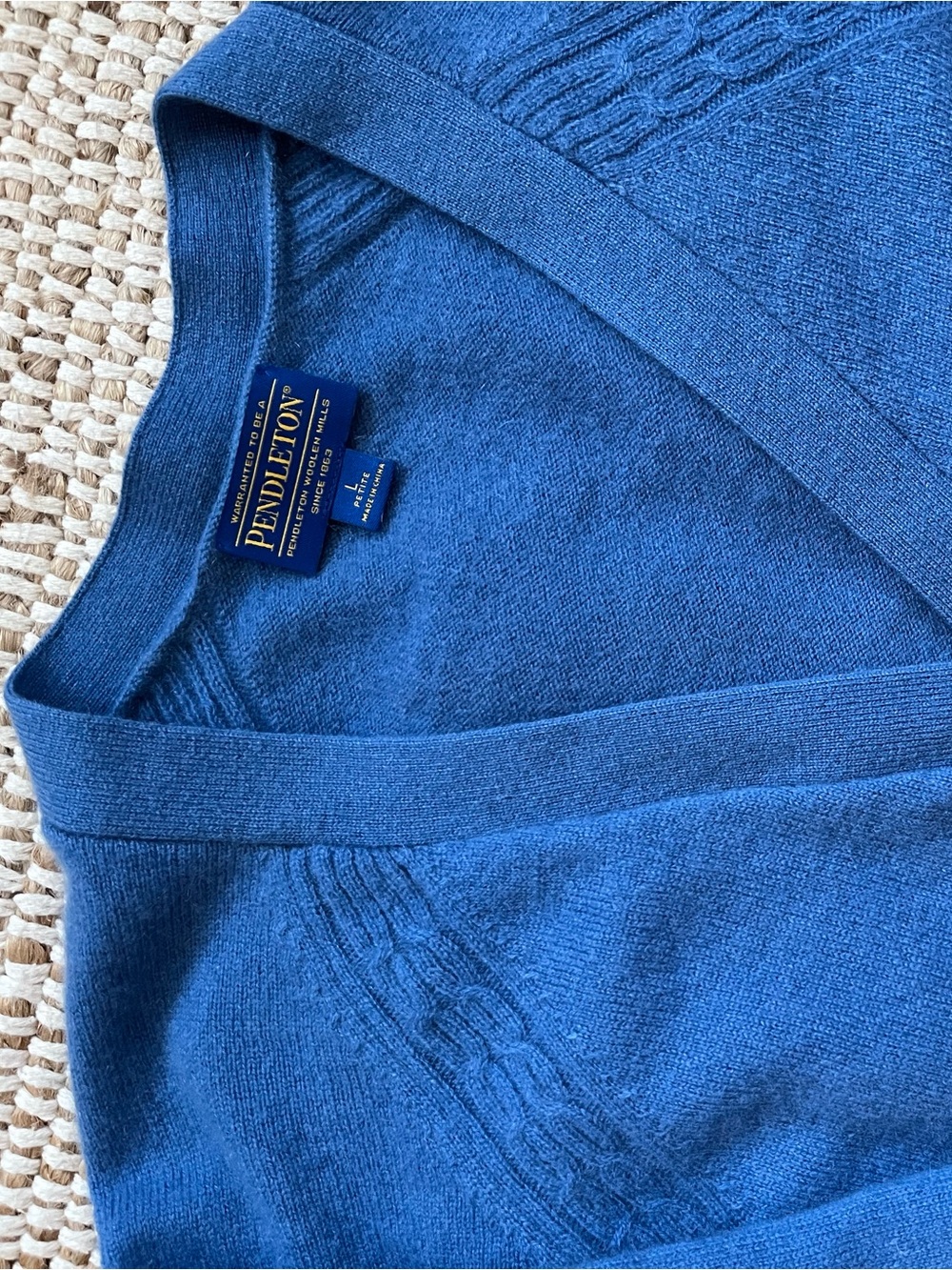 Pendleton Cashmere Cardi